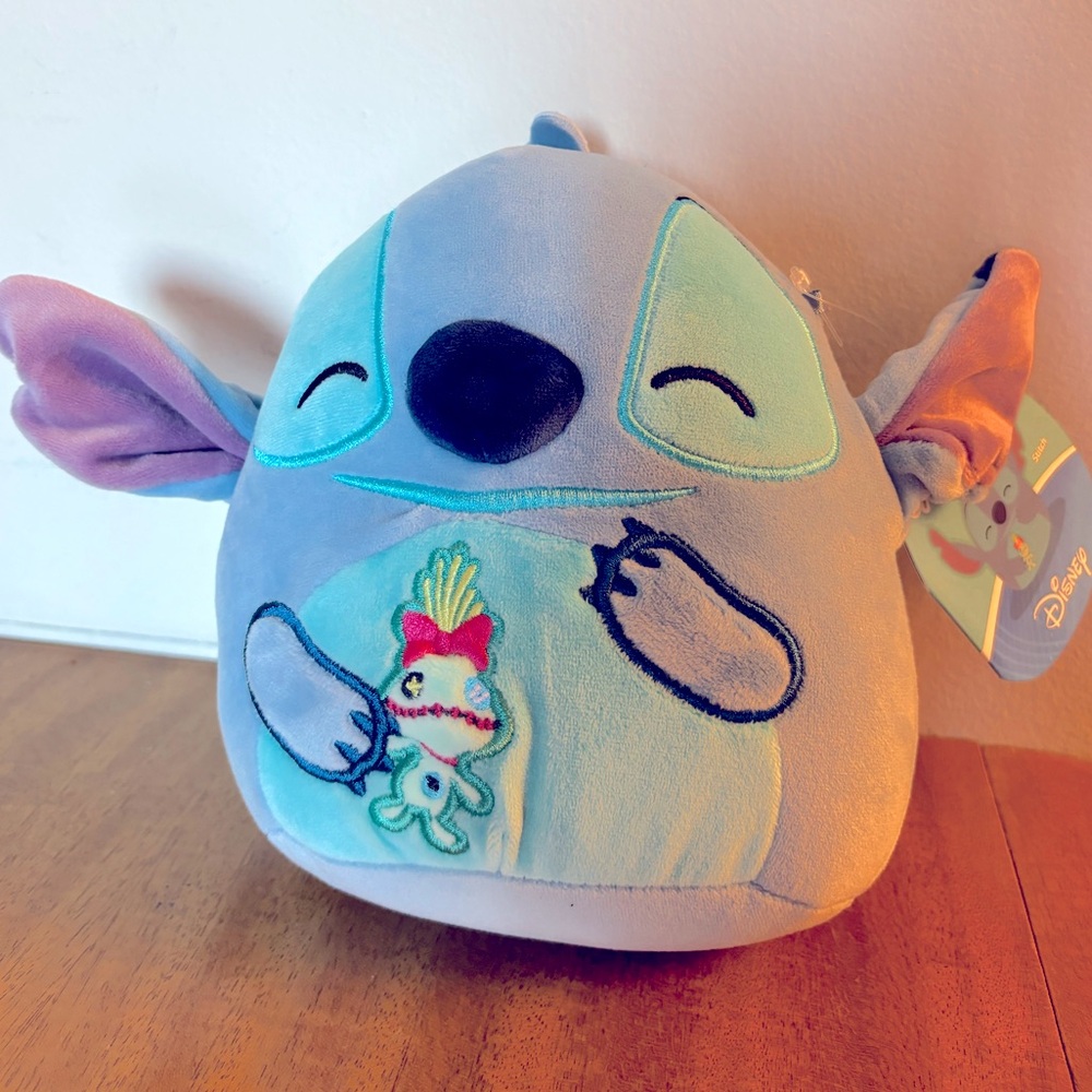 Squishmallows Disney Stitch with Scrump - Picture 1 of 3